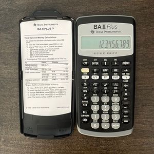 Texas Instruments BA II Plus Calculator